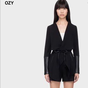 Rudsak Ozy wrap cardigan blazer
